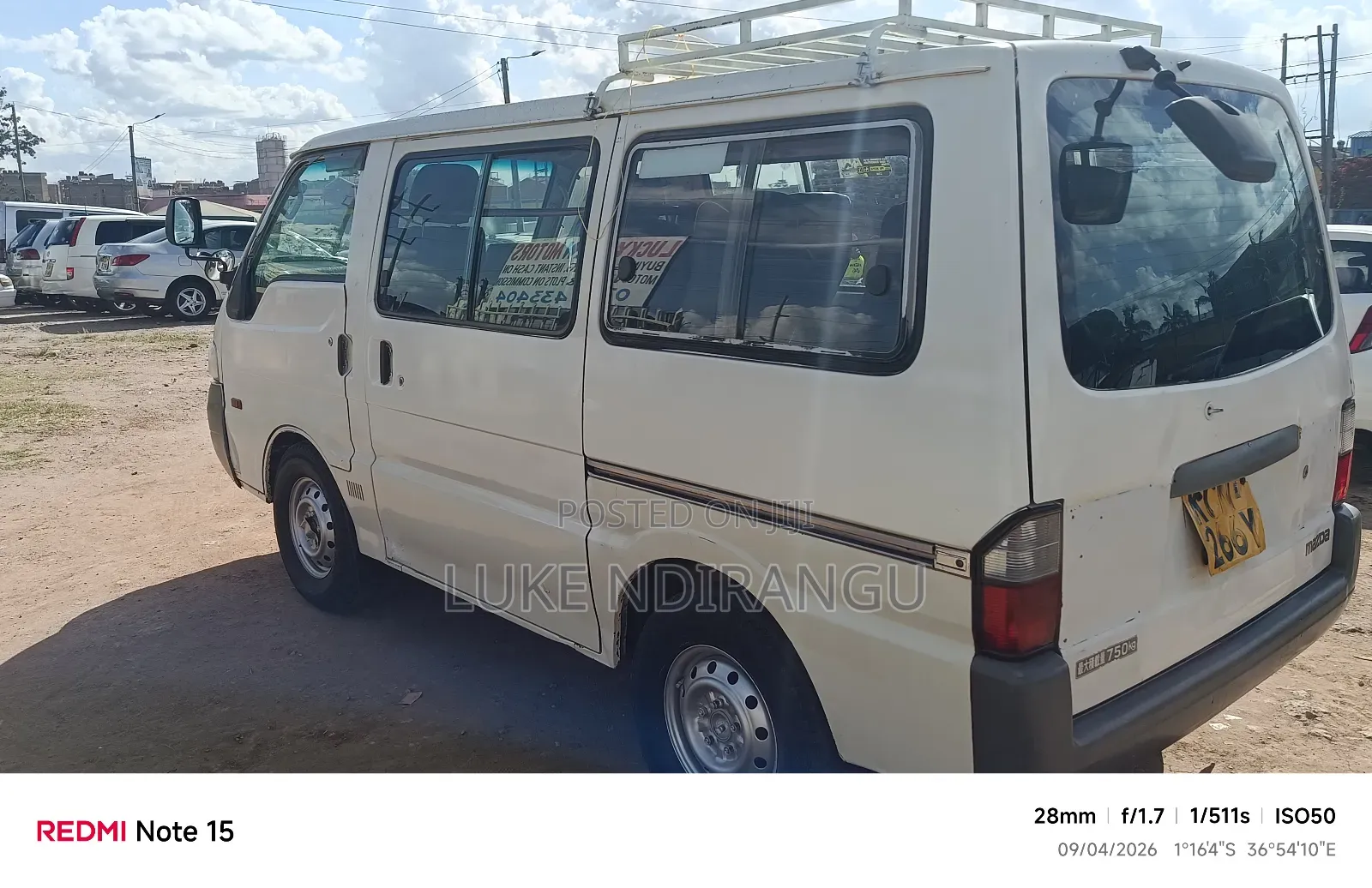 Mazda Bongo 2009 White