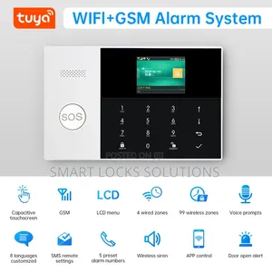 Home ,Businesses App Control Tuya Wifi Gsm Alarm