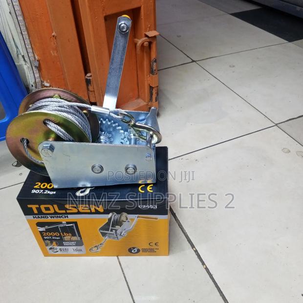 Tolsen Hand Winch 2000lbs