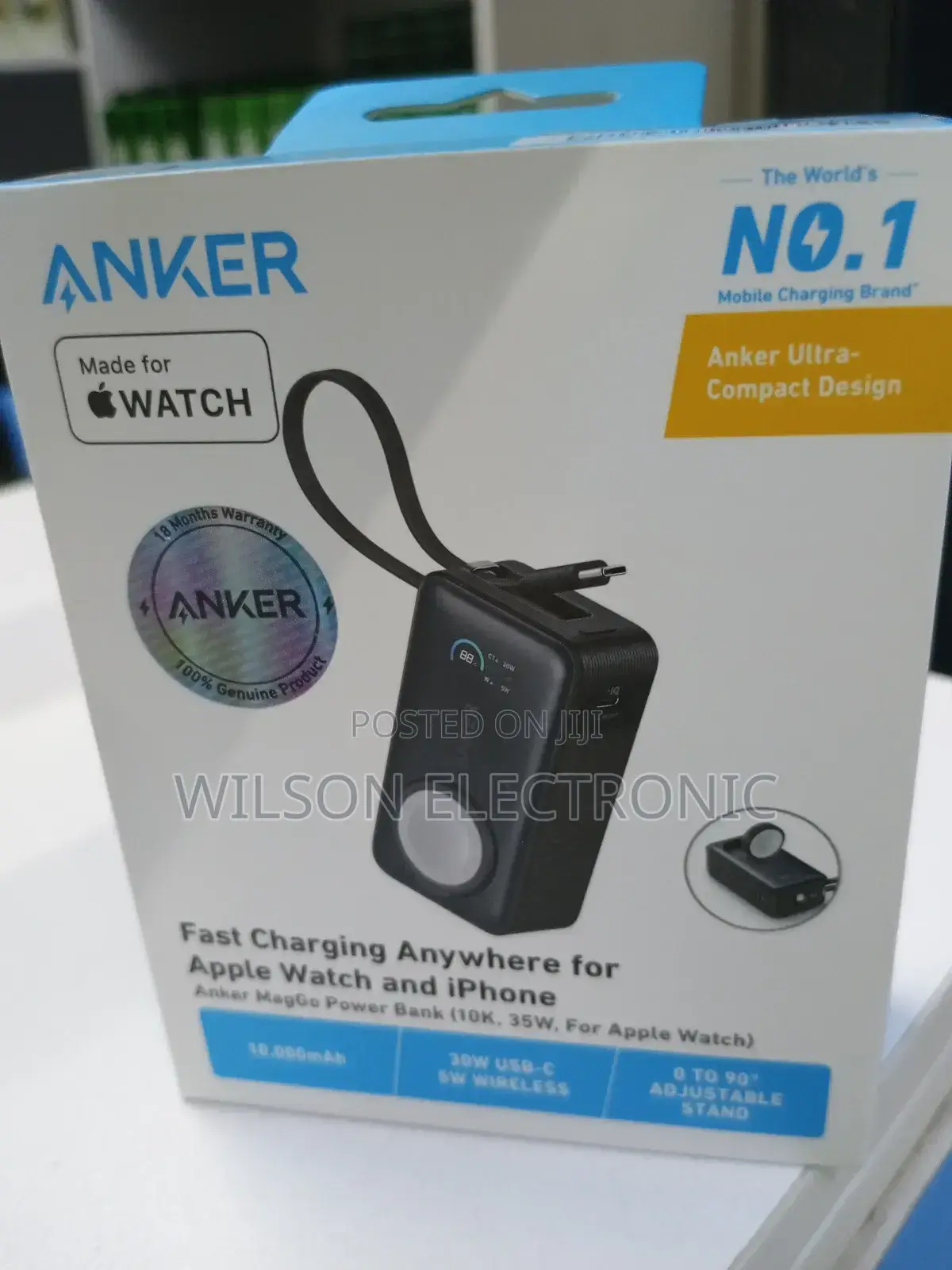 Anker iPhone Power Bank. 35w Fast Charger
