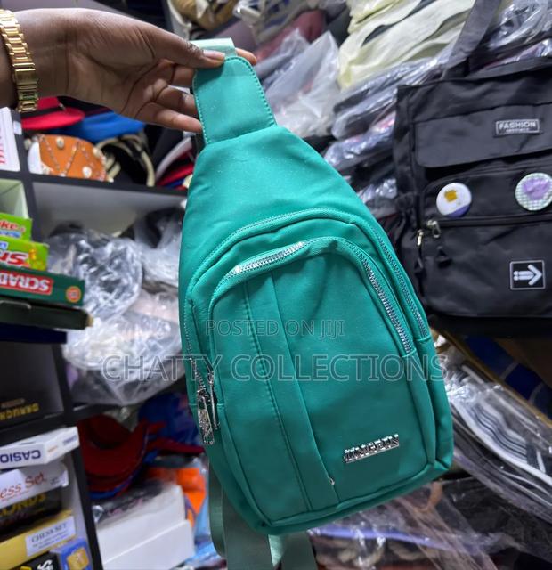 Green Oxford Unisex Cross Body Sling Chest Bags - thumbnail 2