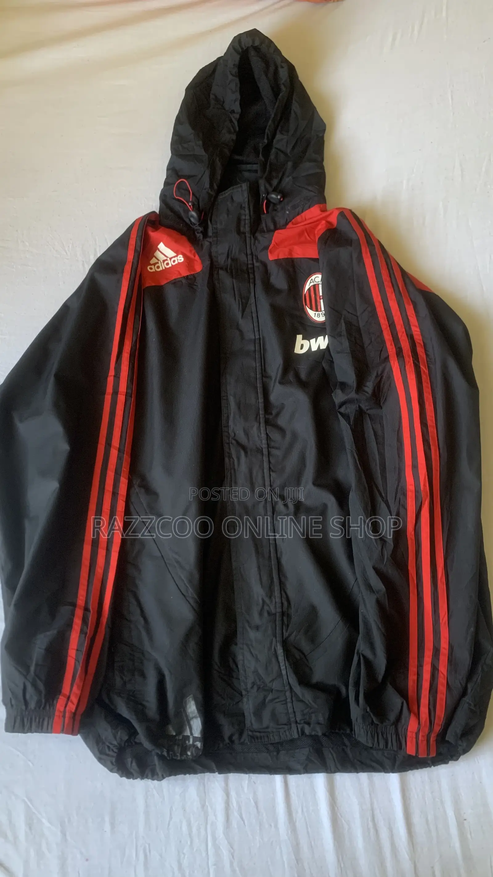 Ac Milan 2008-2009 Adidas Training Jacket