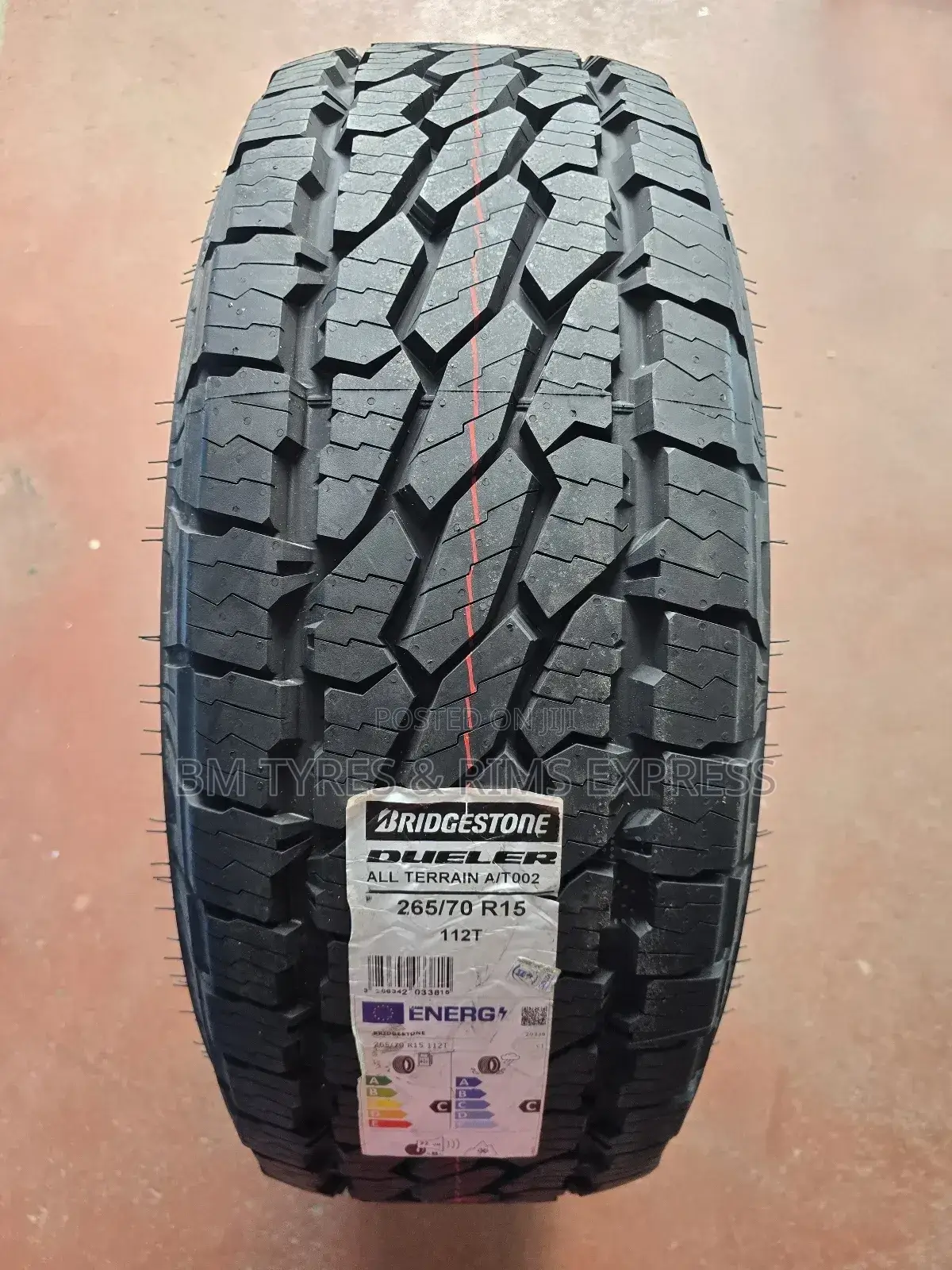 265 /70 R15 Bridgestone Tyres (All Terrein)