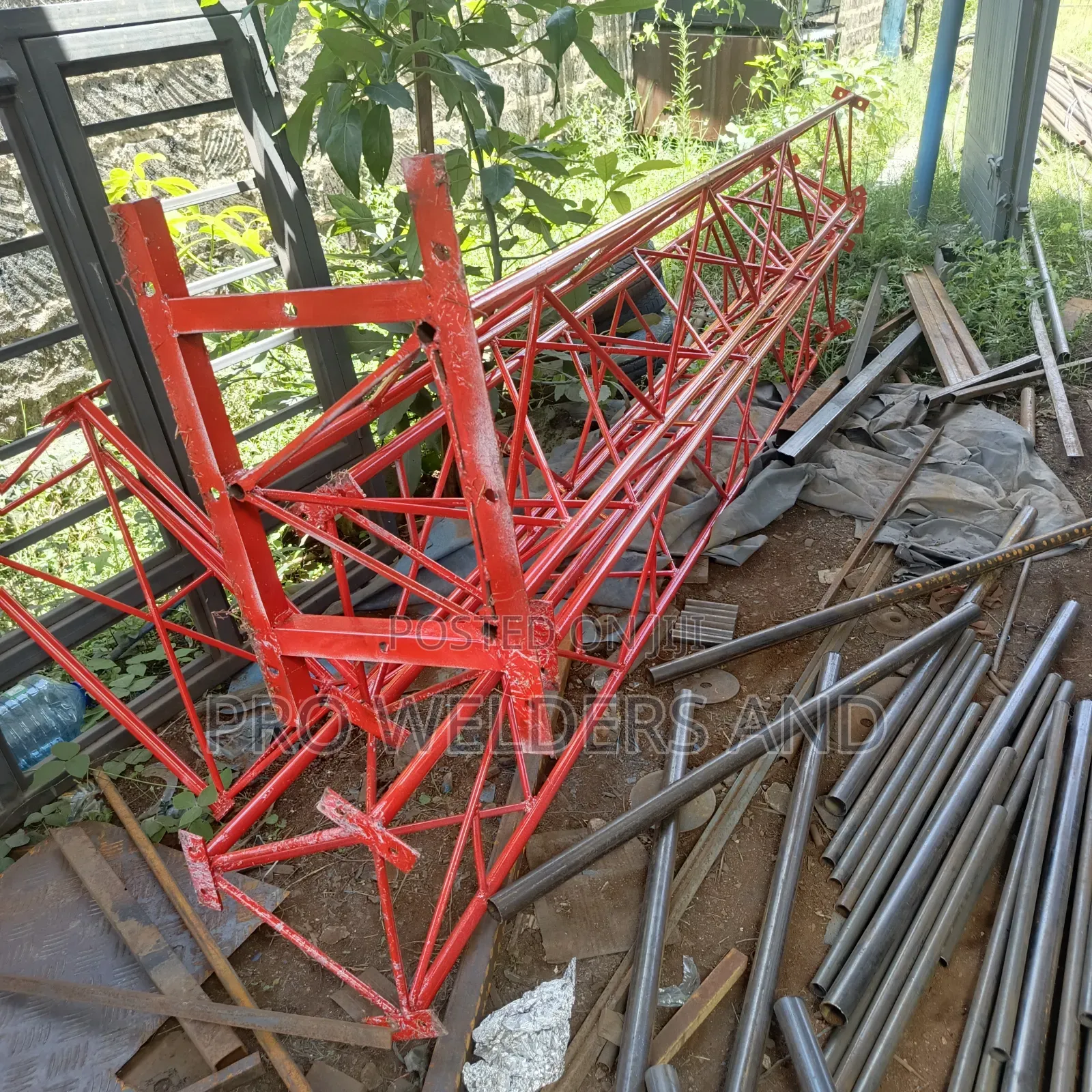 High Strength Steel Telecom Tower – Built for Maximum Stability
