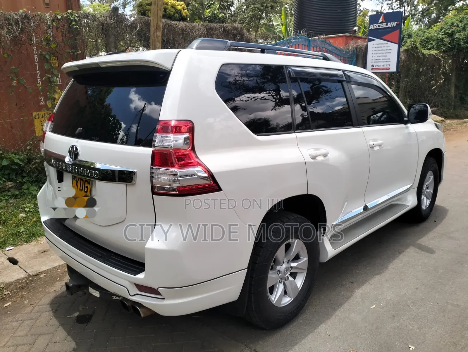 Toyota Land Cruiser Prado 2.8 D-4D 2016 White
