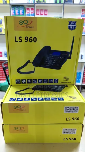 Sq Ls 960 GSM Wireless Desktop Telephone Ideal for Office Home Use.