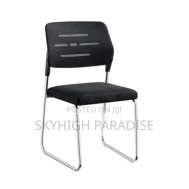 Executive Leather Office Waiting Chair.