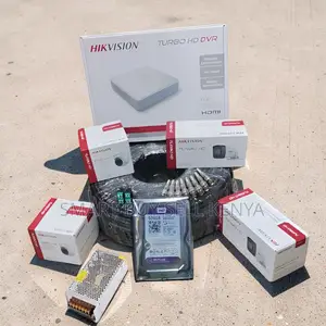 Remote Monitoring 4 Hikvision 1080p CCTV Cameras Complete System Kit