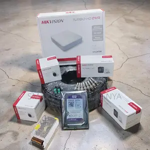 High Durability 4 Hikvision 1080p Hd CCTV Cameras Complete System Kit