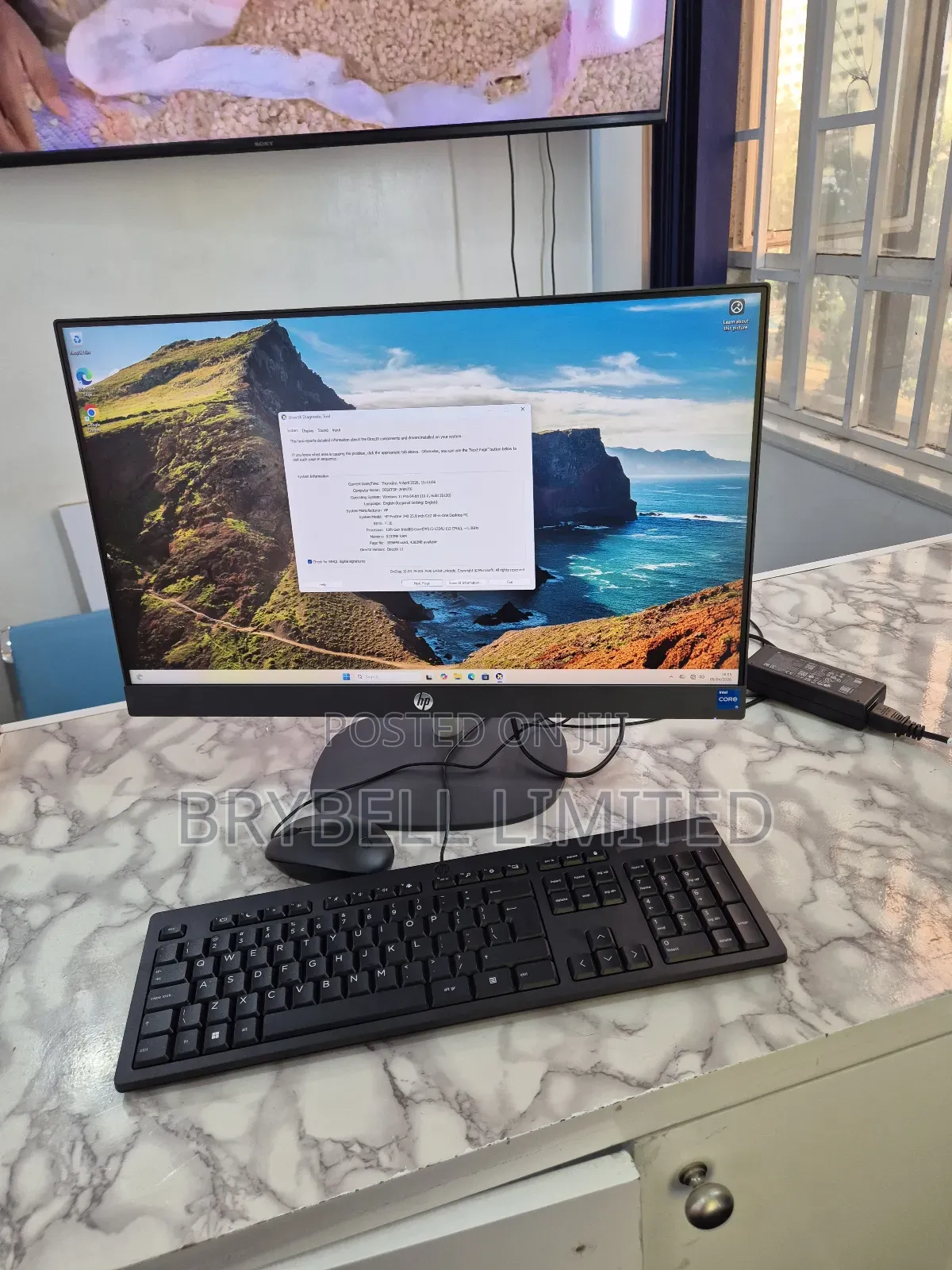 New HP ProOne 240 G10 All-in-One 8GB Intel Core i5 SSD 1T