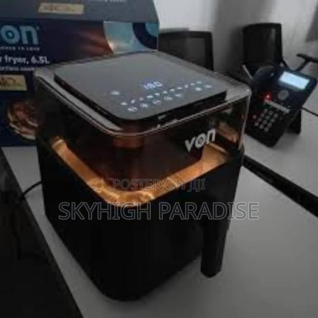 *Von Airfryer 6.5litres Digital Vaf072dck