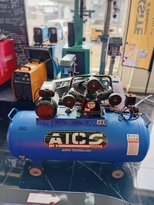 Aico 200l Belt Electric Air Compressor 3 Piston With 3 Hp Motor