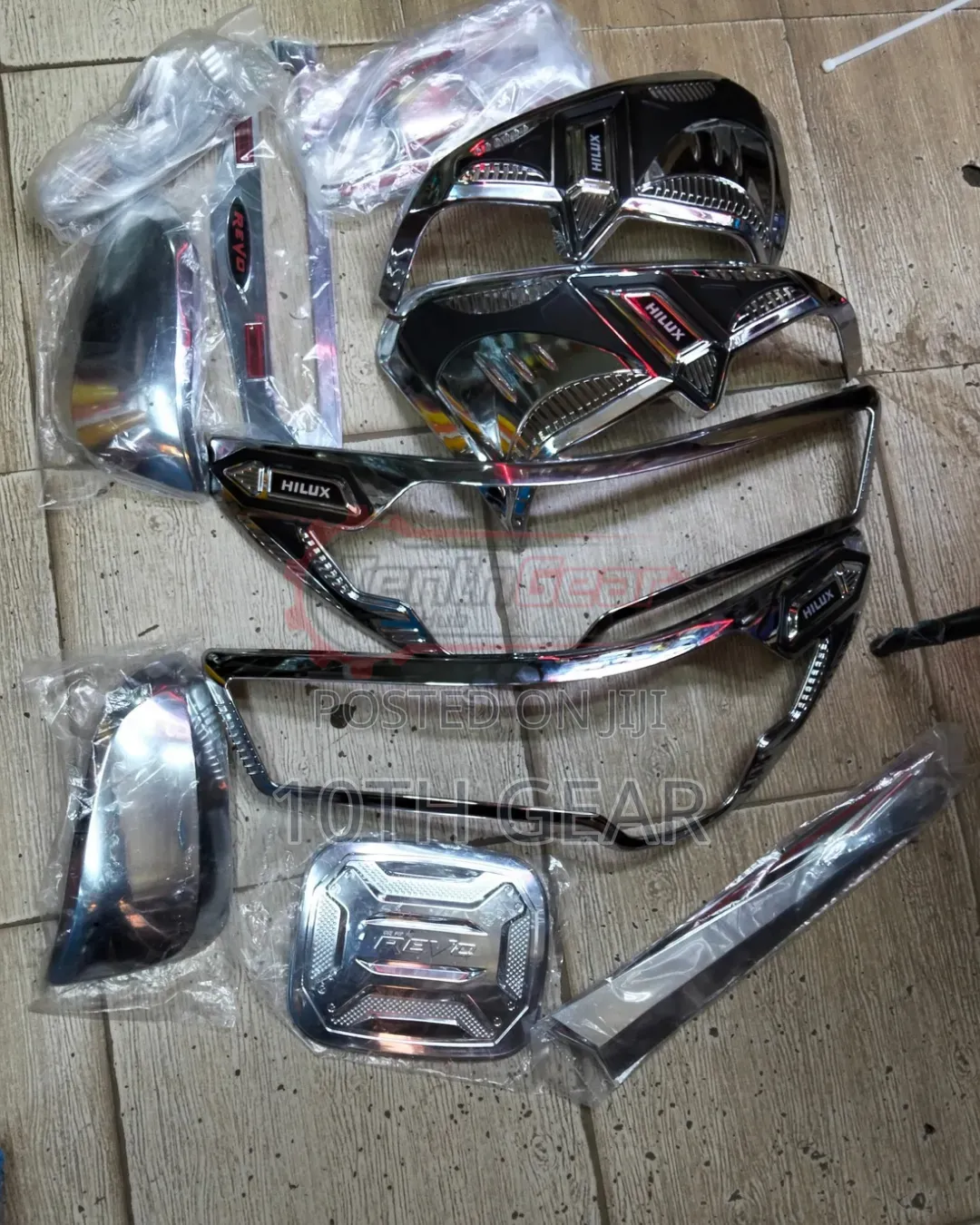 Chrome Kit Hilux Rocco 2021