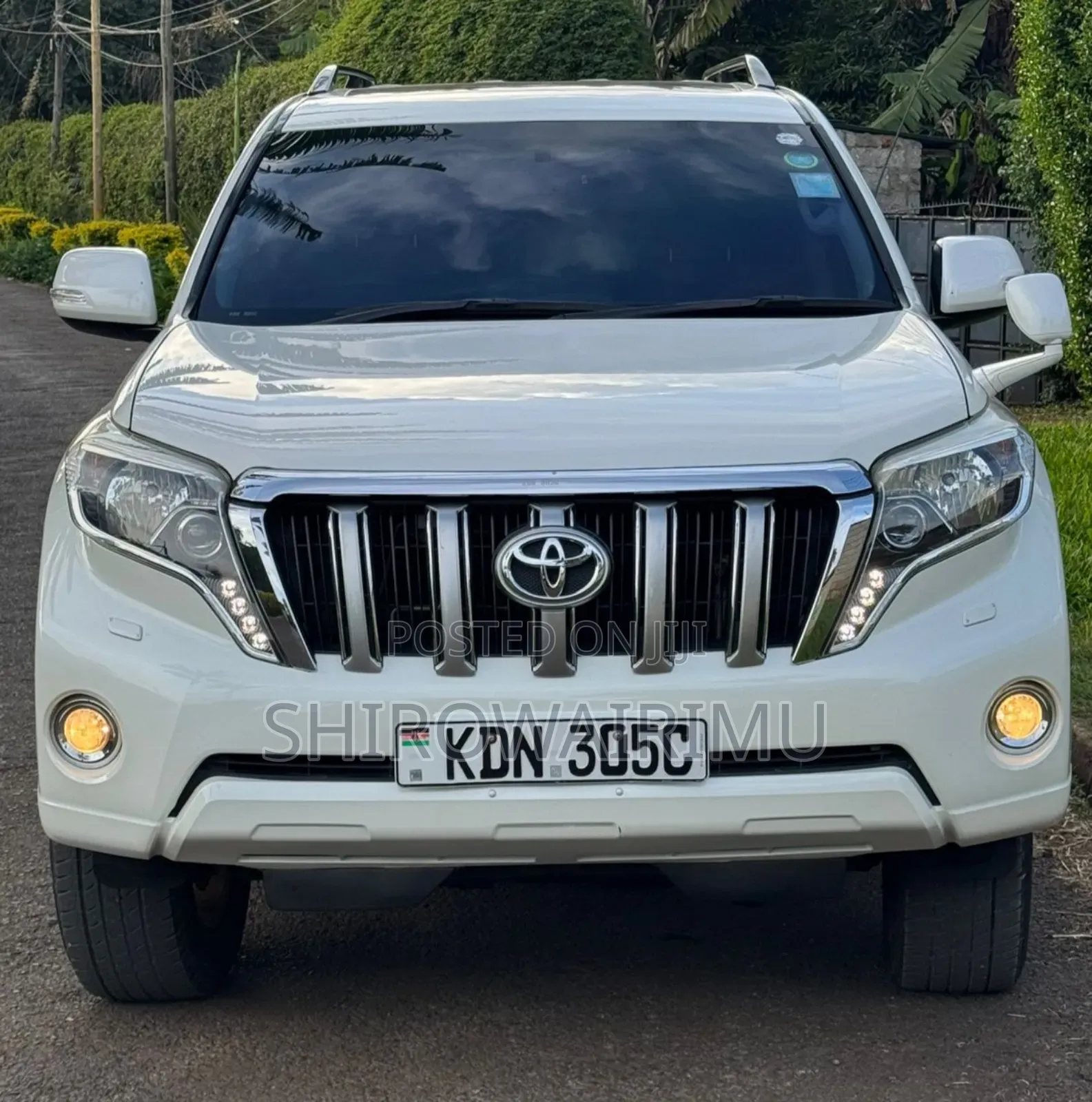 Toyota Land Cruiser Prado 2016 White