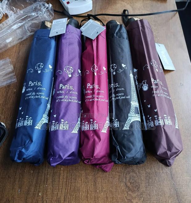Paris Foldable Umbrella With Automatic Opening Handle - thumbnail 2