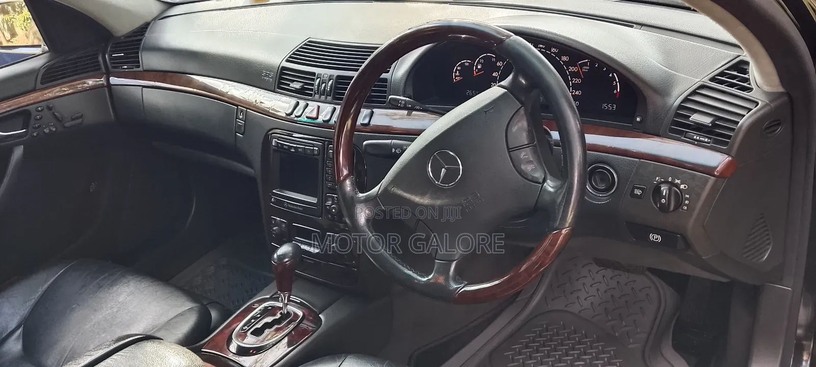 Mercedes-Benz S-Class S 320 (W220) 2000 Black