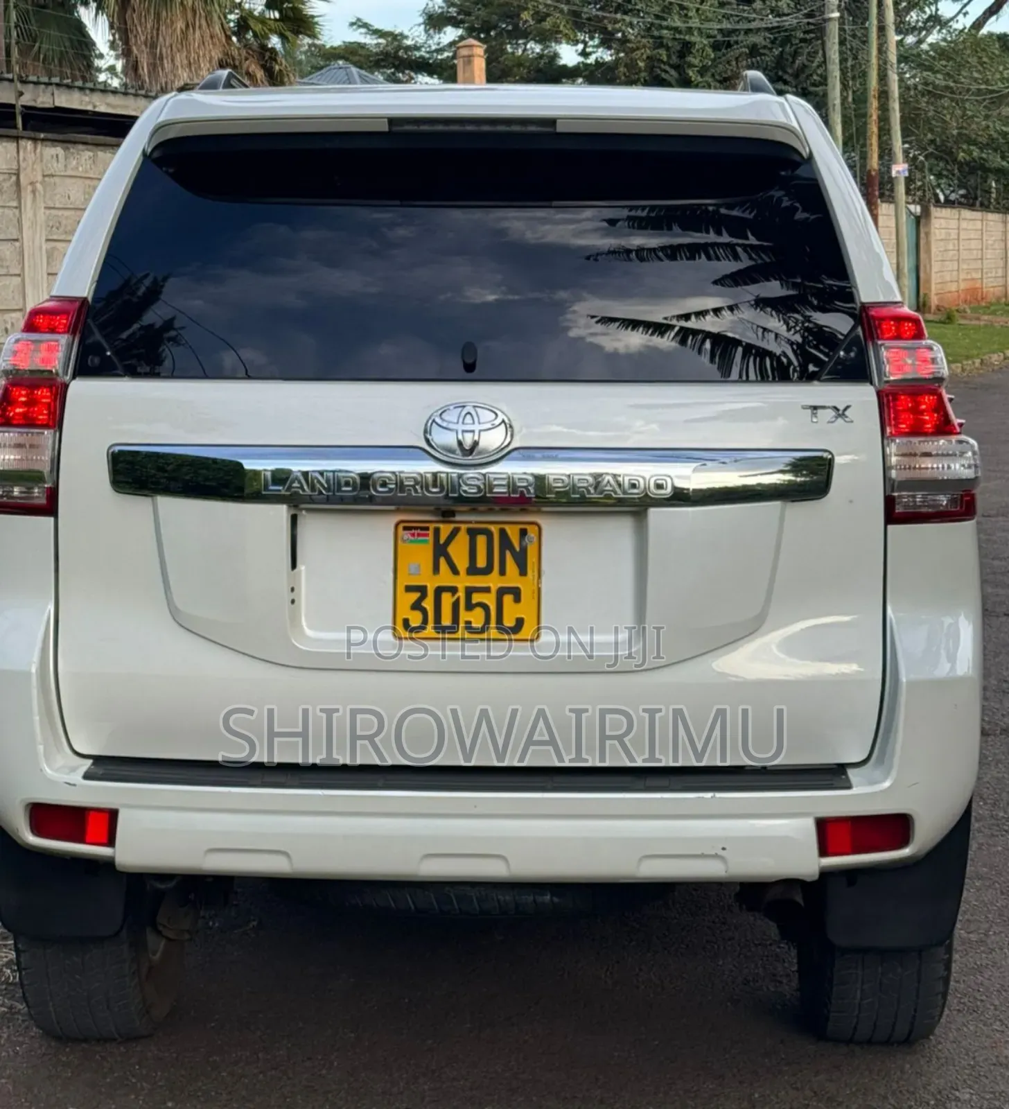 Toyota Land Cruiser Prado 2016 White