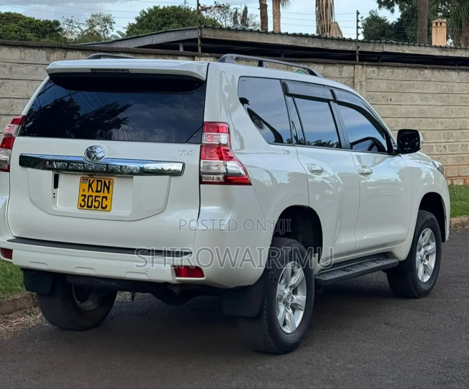 Toyota Land Cruiser Prado 2016 White