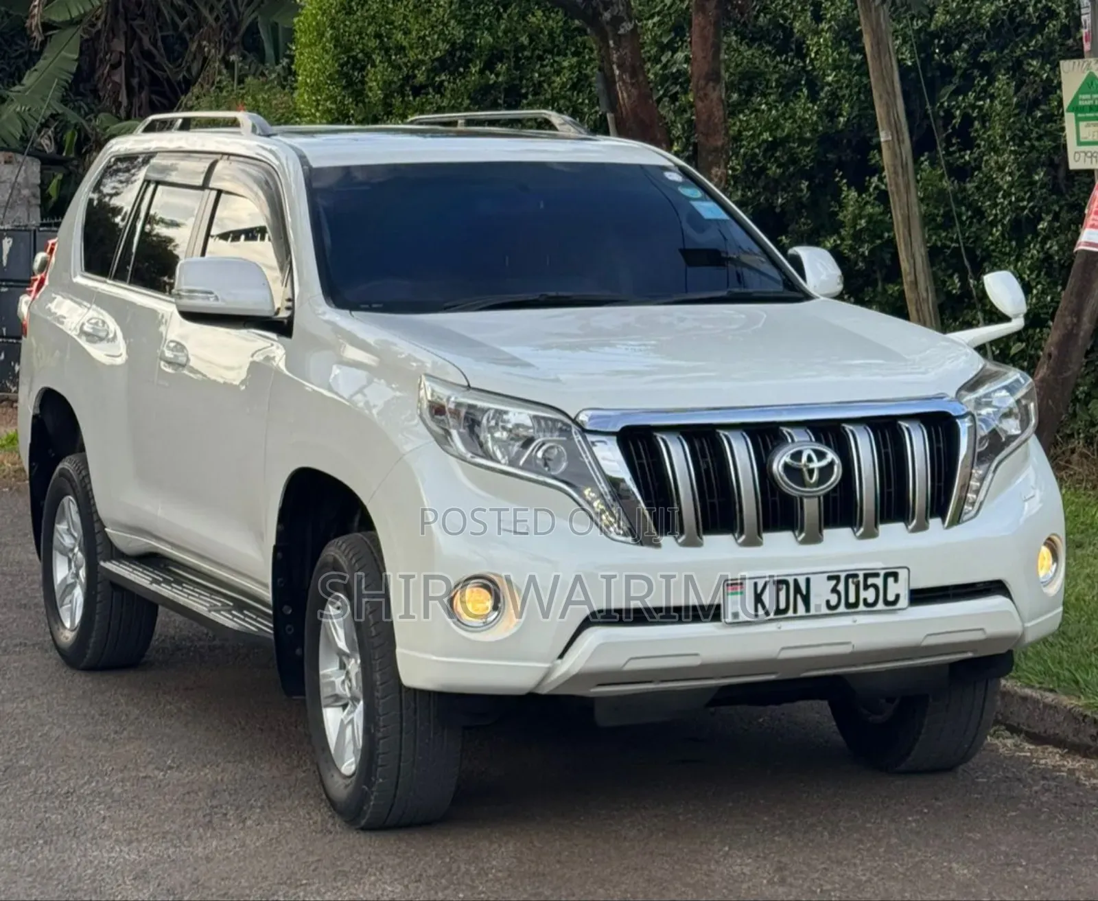 Toyota Land Cruiser Prado 2016 White