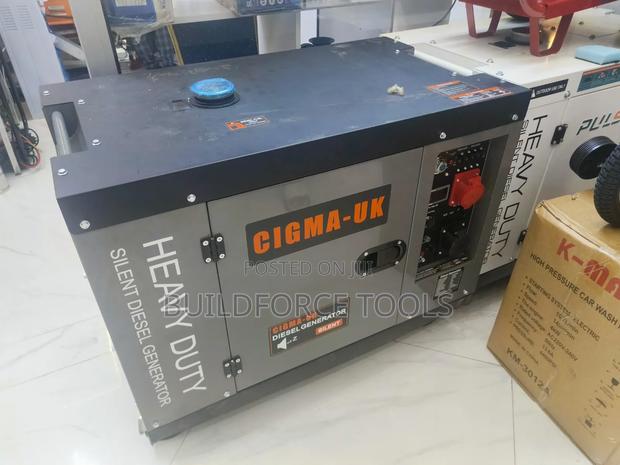 Heavy Duty Super Silent Diesel Cigma Uk Generator With Ats