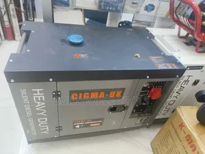 Heavy Duty Super Silent Diesel Cigma Uk Generator With Ats