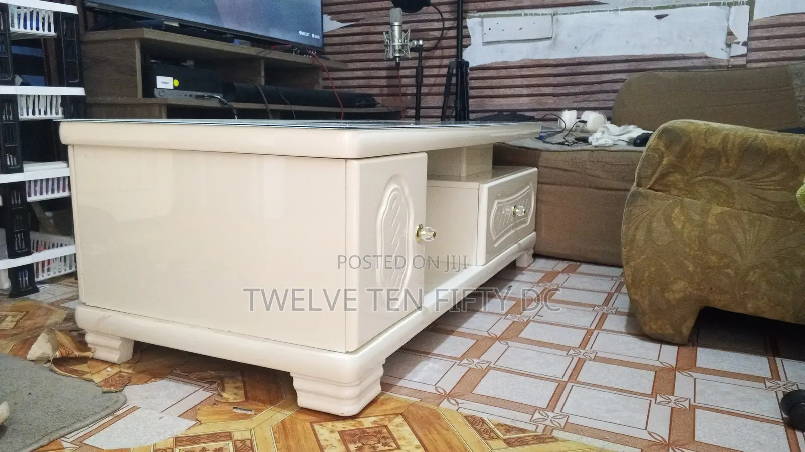 Glass Top Table