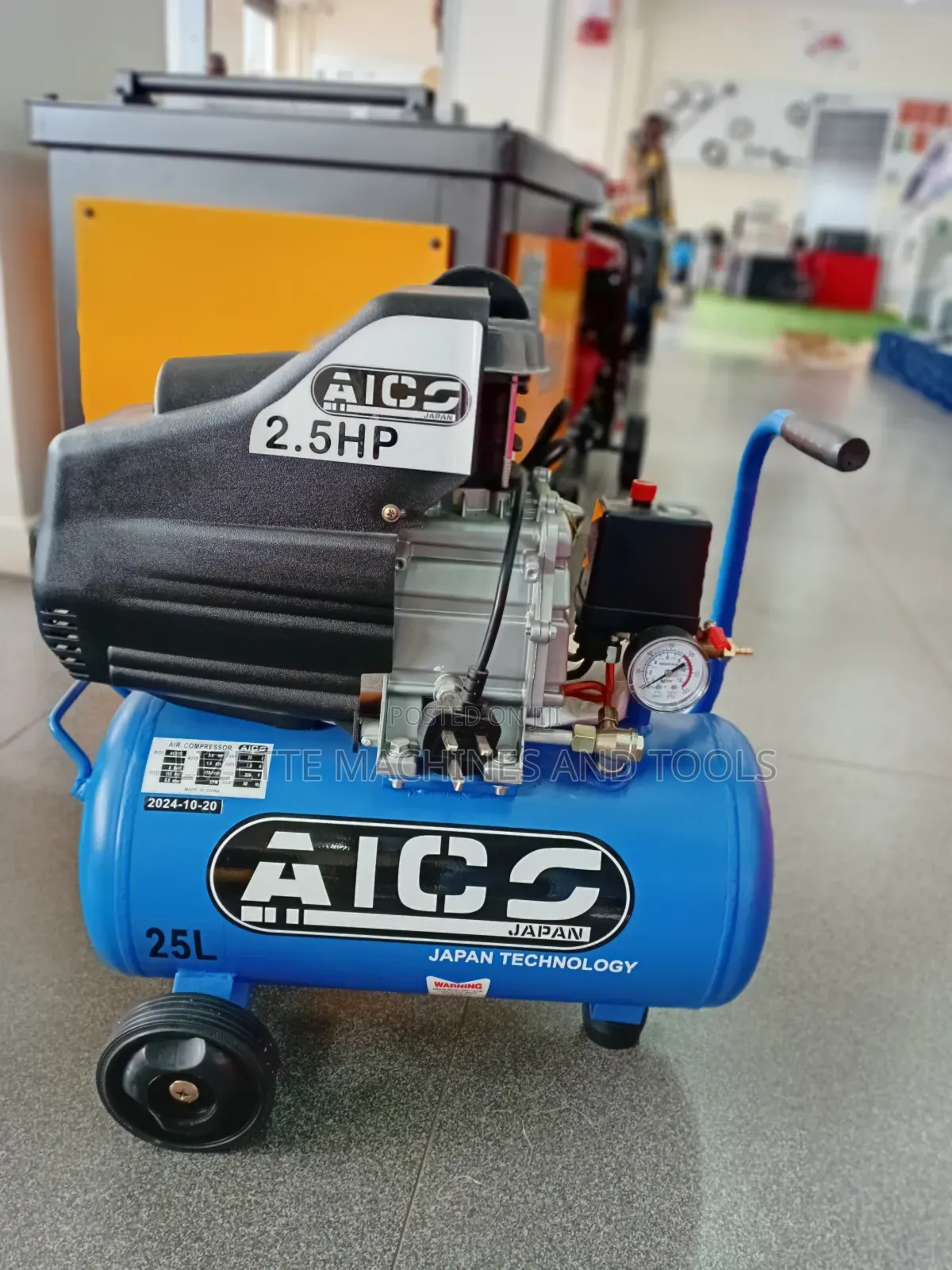Aico 25l Direct Electric Air Compressor