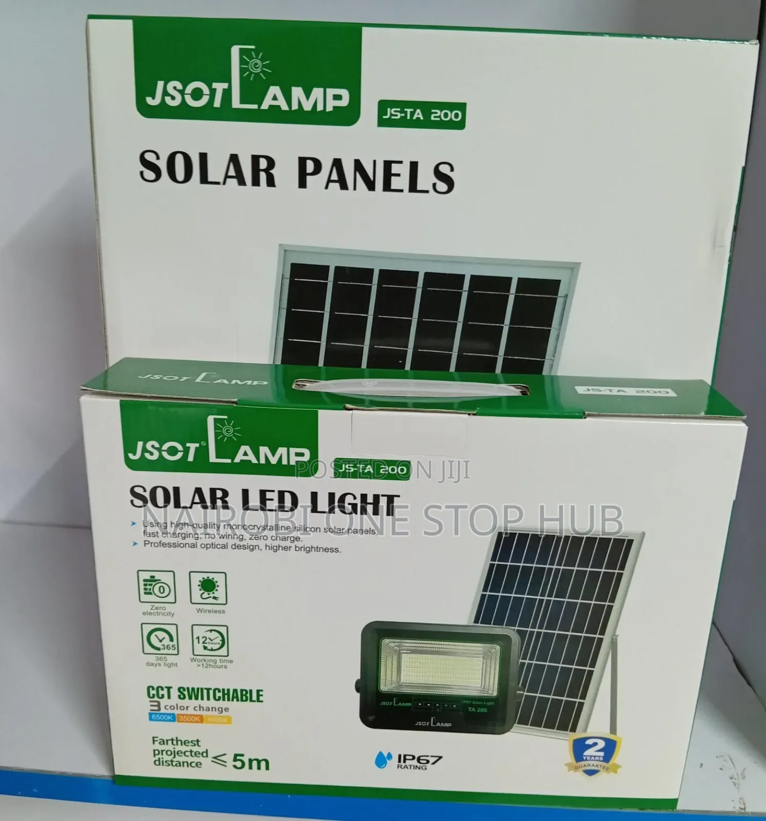 Solar Led Light Js Ta 200 (200w)