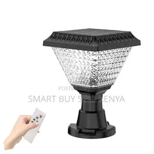 Automatic Solar Outdoor Garden Post Light With Bright Led Lighting