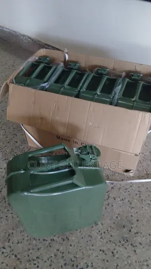 Metalic Liquid Storage Container / Fuel Jerrican
