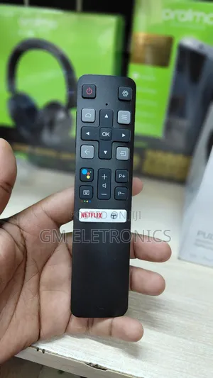 Original Rc802v Remote For Tcl Android Smart Tvs Batteries.