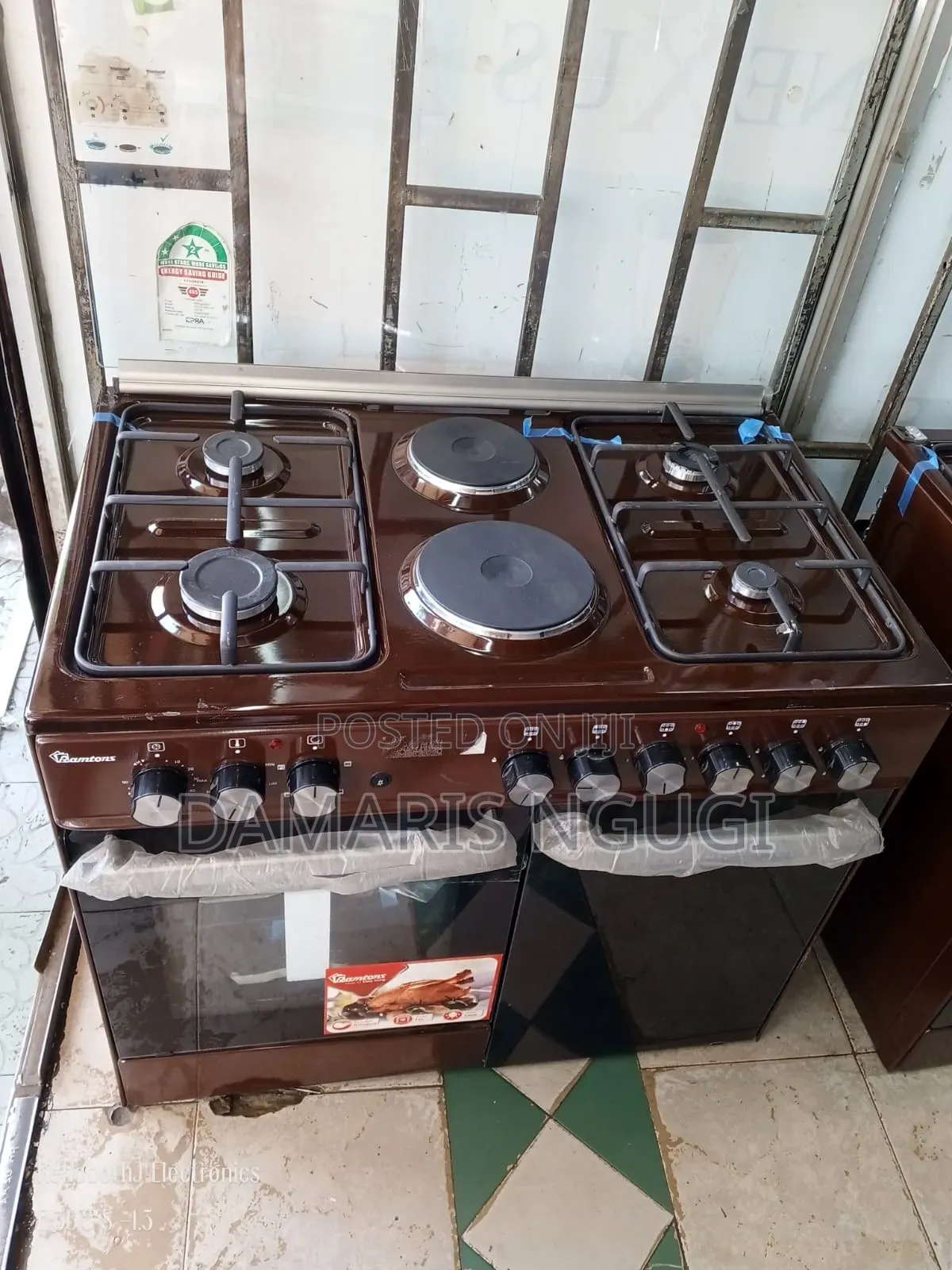 6burner Cooker (Brown )