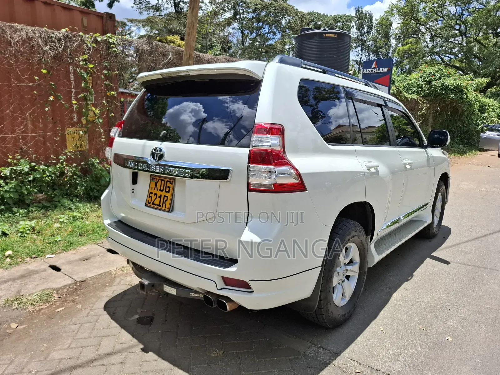 Toyota Land Cruiser Prado 2.8 D-4D 2016 White
