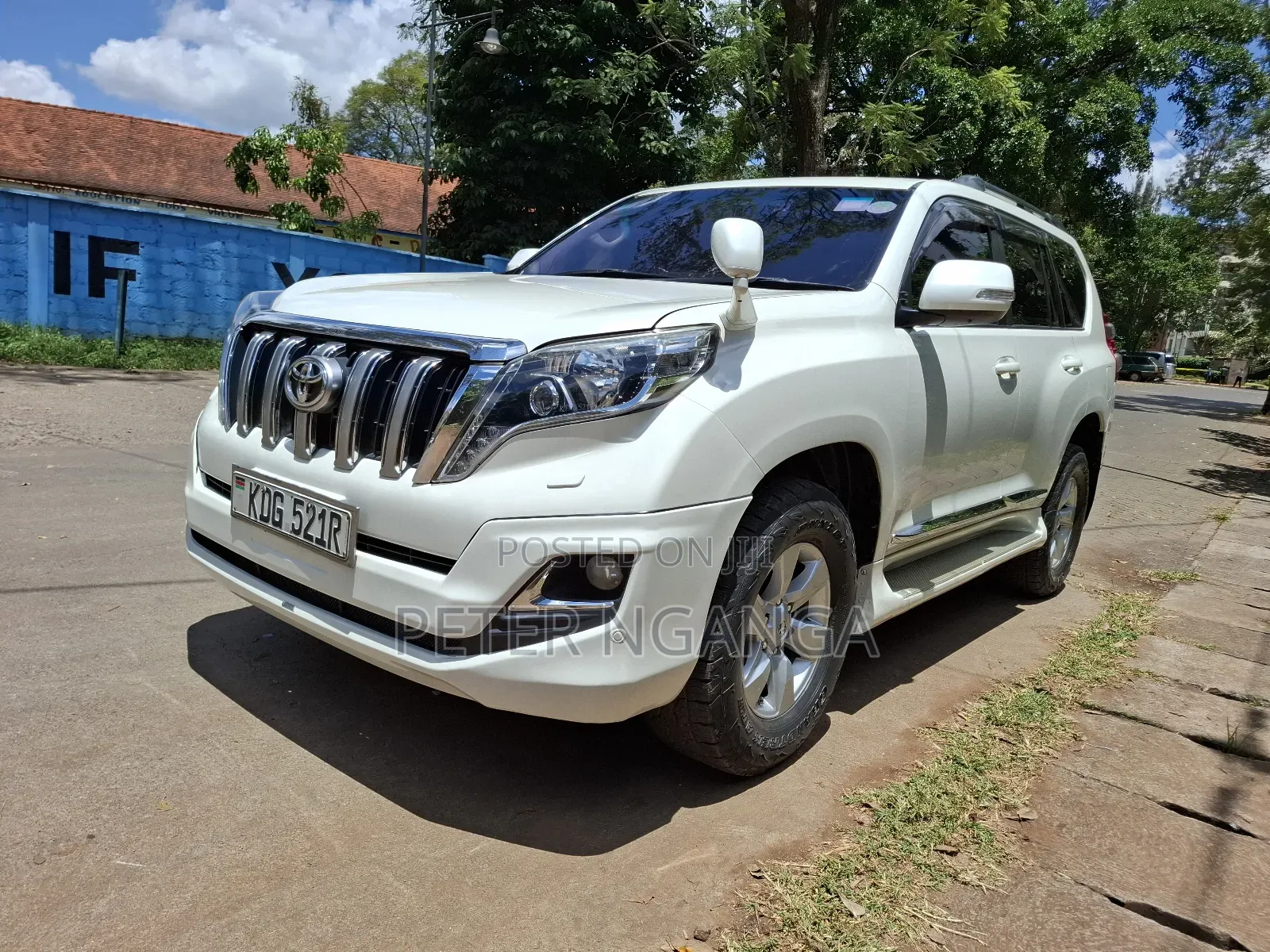 Toyota Land Cruiser Prado 2.8 D-4D 2016 White