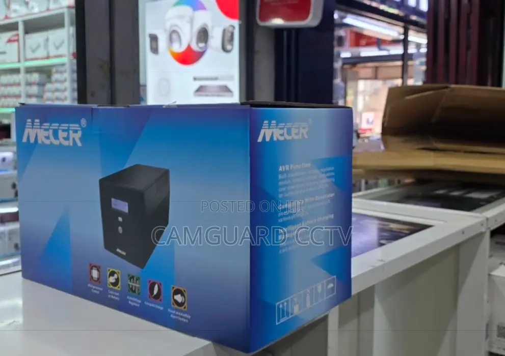 1kva Mecer Line Interactive Ups (Uninterruptable Power Supply)