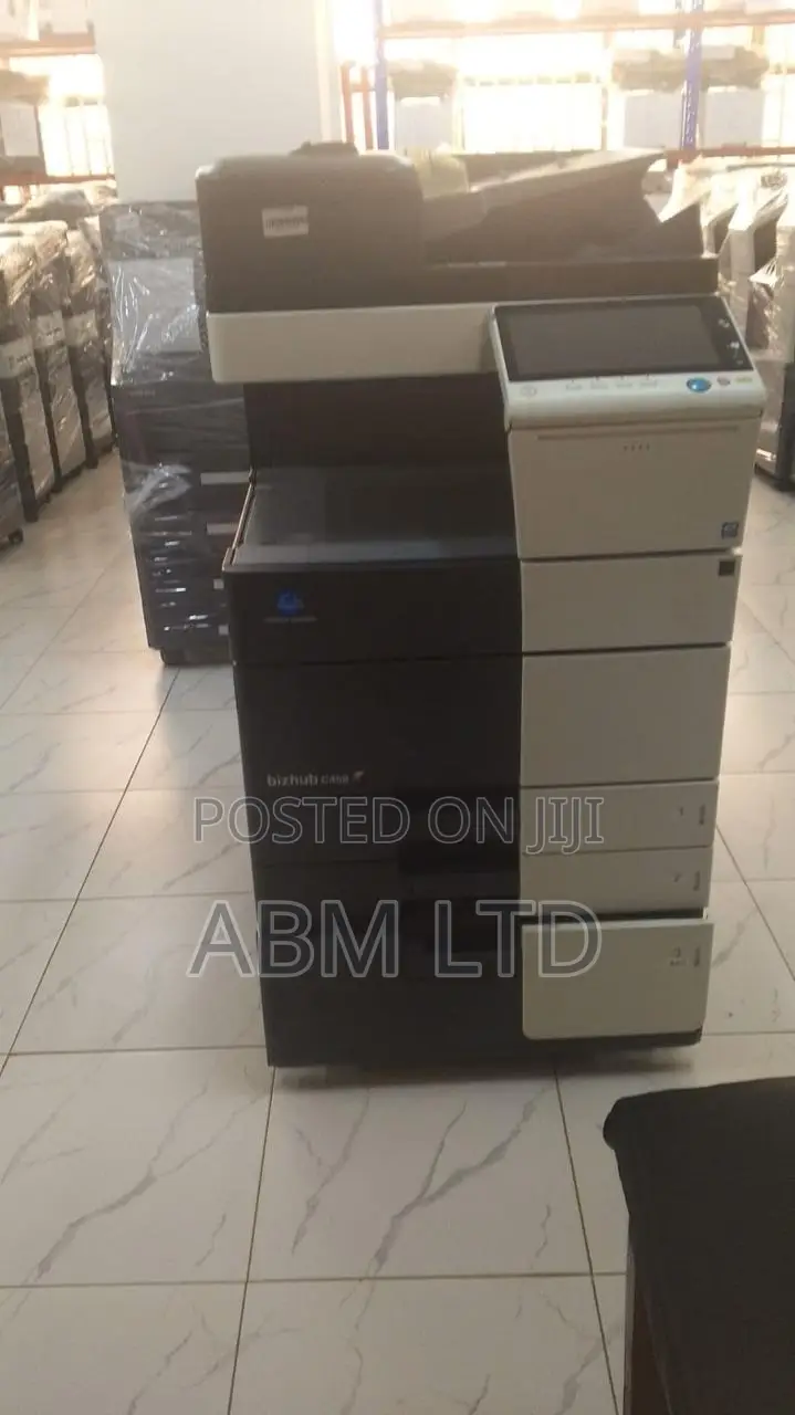 Konica Minolta C458 Color Laser MFP Fast, Designed for Heavy Workloads