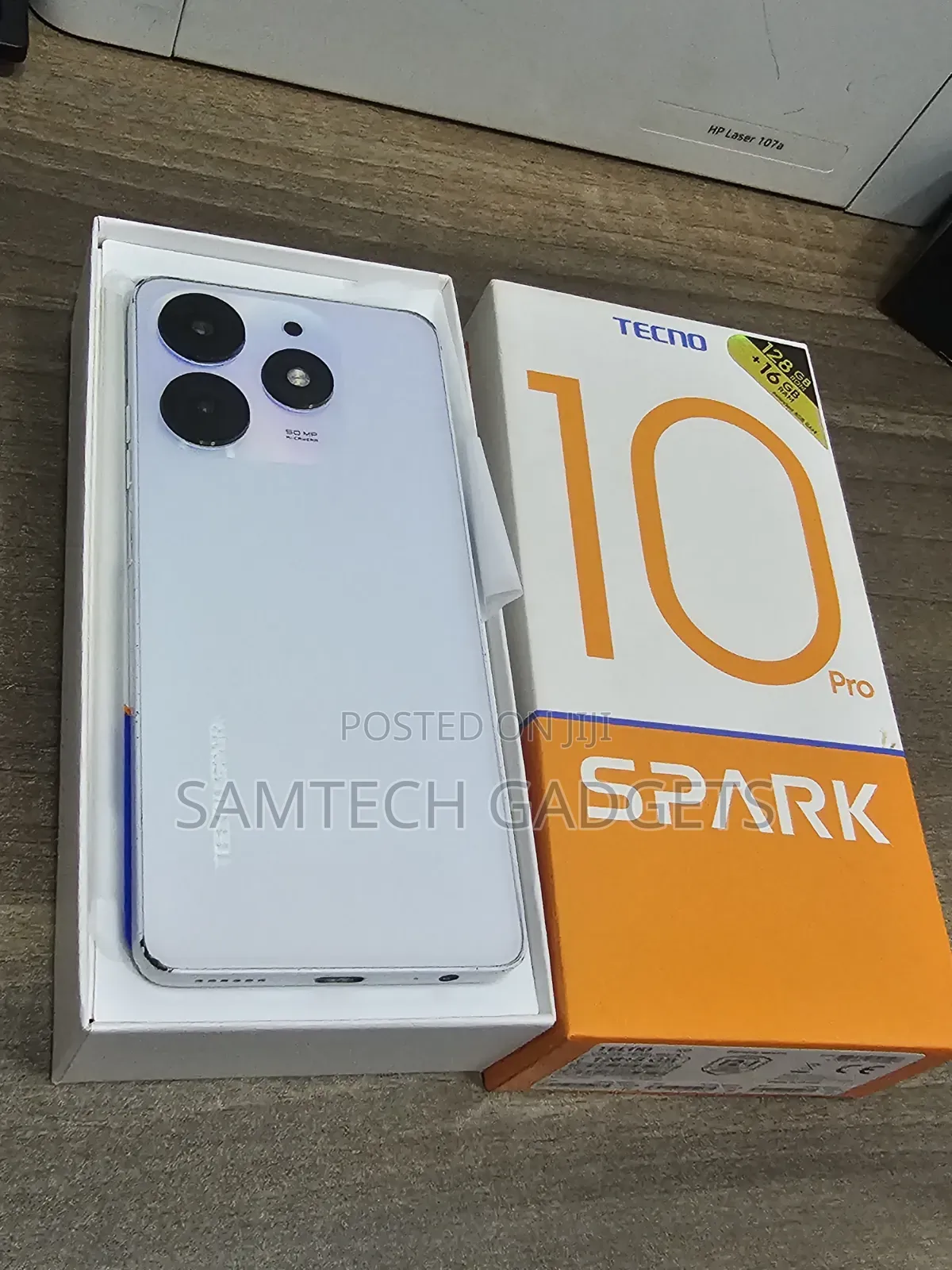 Tecno Spark 10 Pro 128 GB White