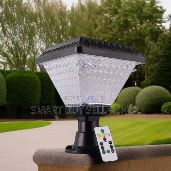 Solar Led Garden Post Light With Automatic Lighting for Yard and Fence