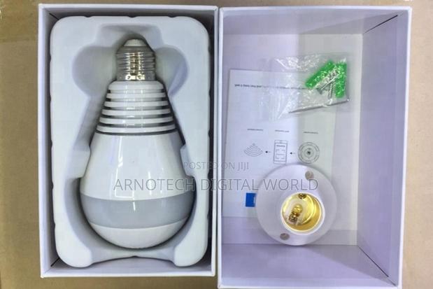 360dgrees Panoramic Fish Eye Vr Double Light Pir Cmos Wireless Camera - thumbnail 3