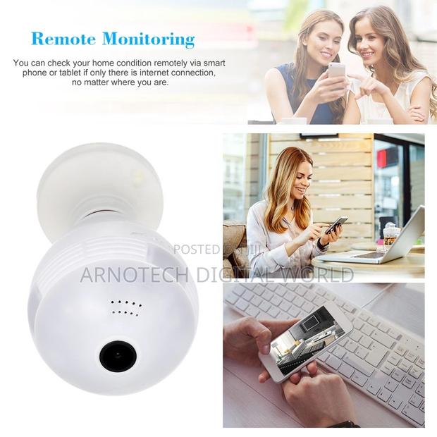 360dgrees Panoramic Fish Eye Vr Double Light Pir Cmos Wireless Camera - thumbnail 7