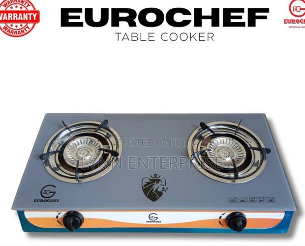 Eurochef 2 Burner Glass Top