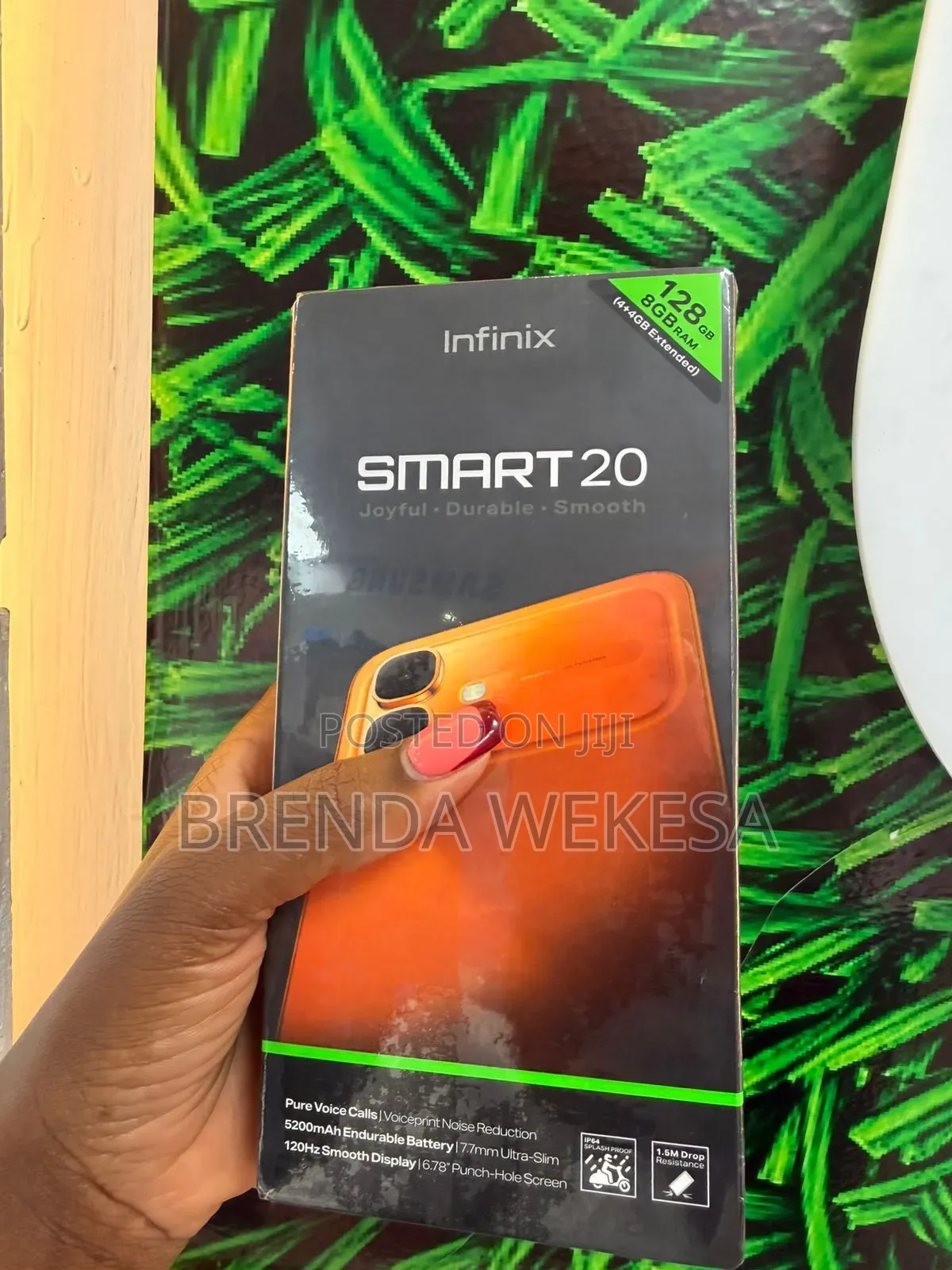 New Infinix Smart 10 64 GB Orange
