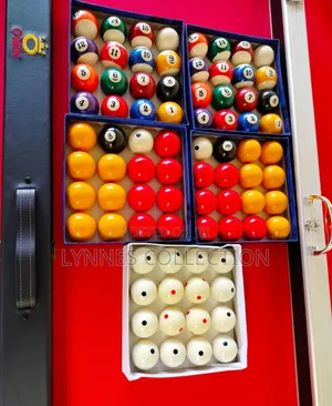 Set of Pool Balls
