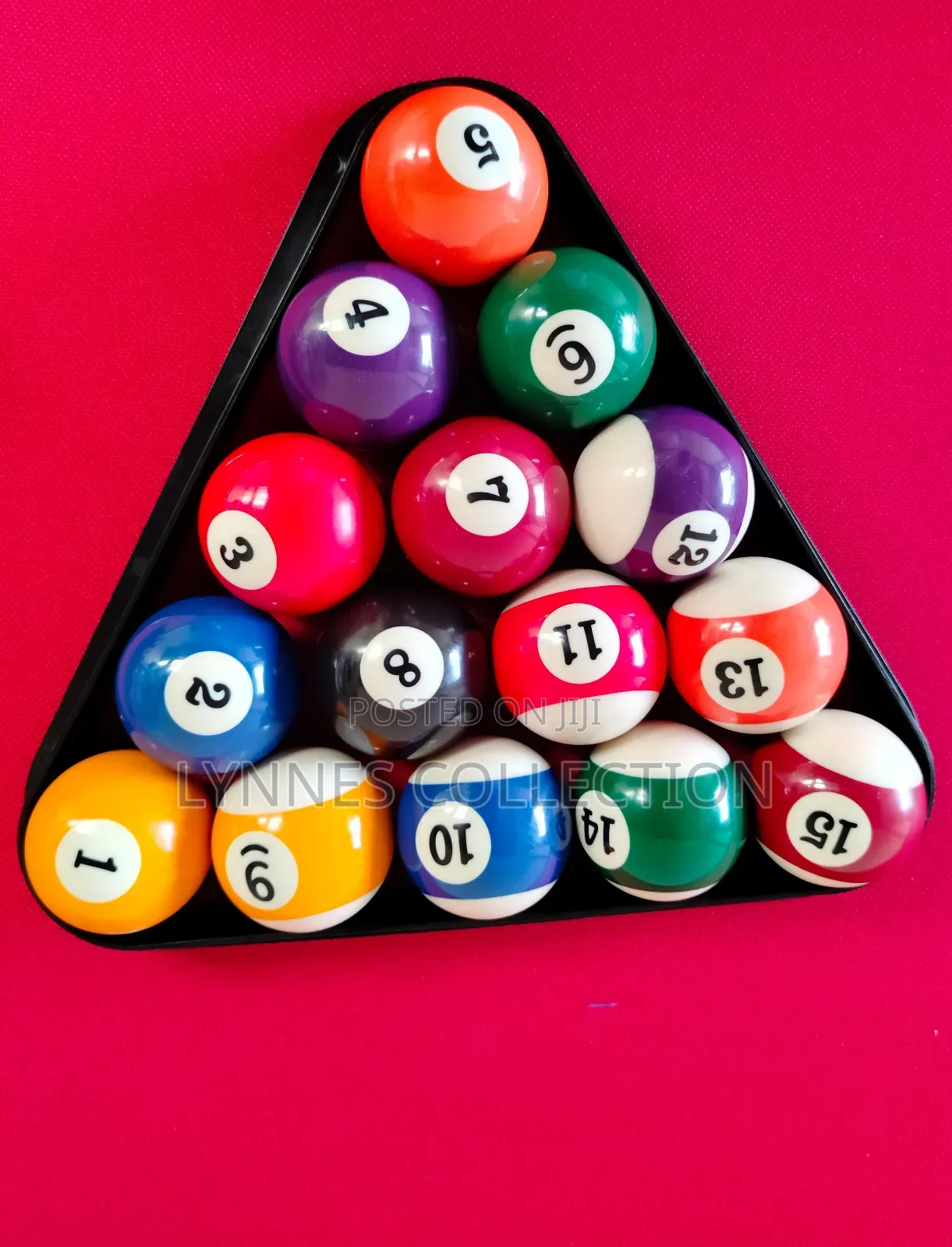 Set of Pool Balls