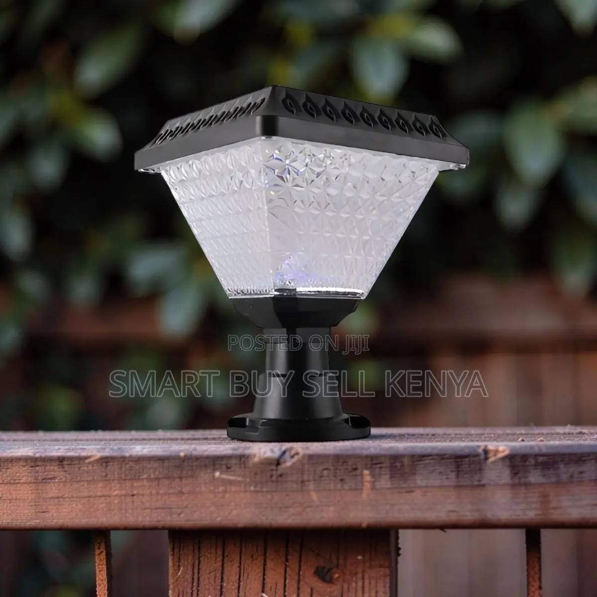 Weatherproof Solar Outdoor Fence Post Lamp With Long Lasting Led Light