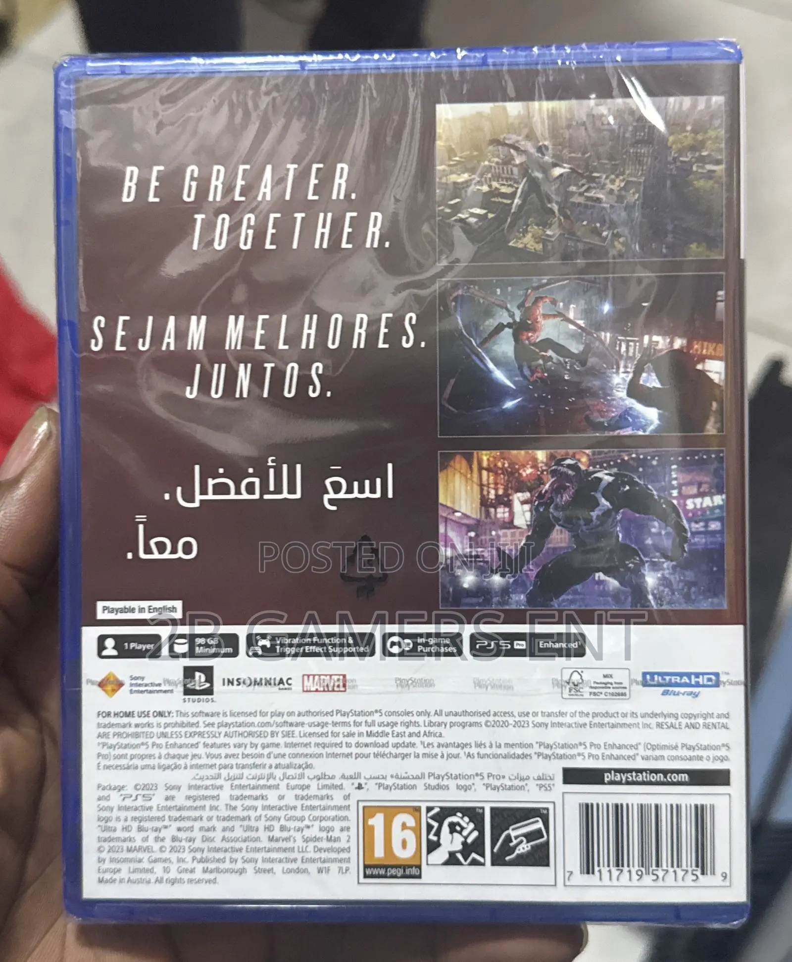 Marvel Spoderman 2 Ps5