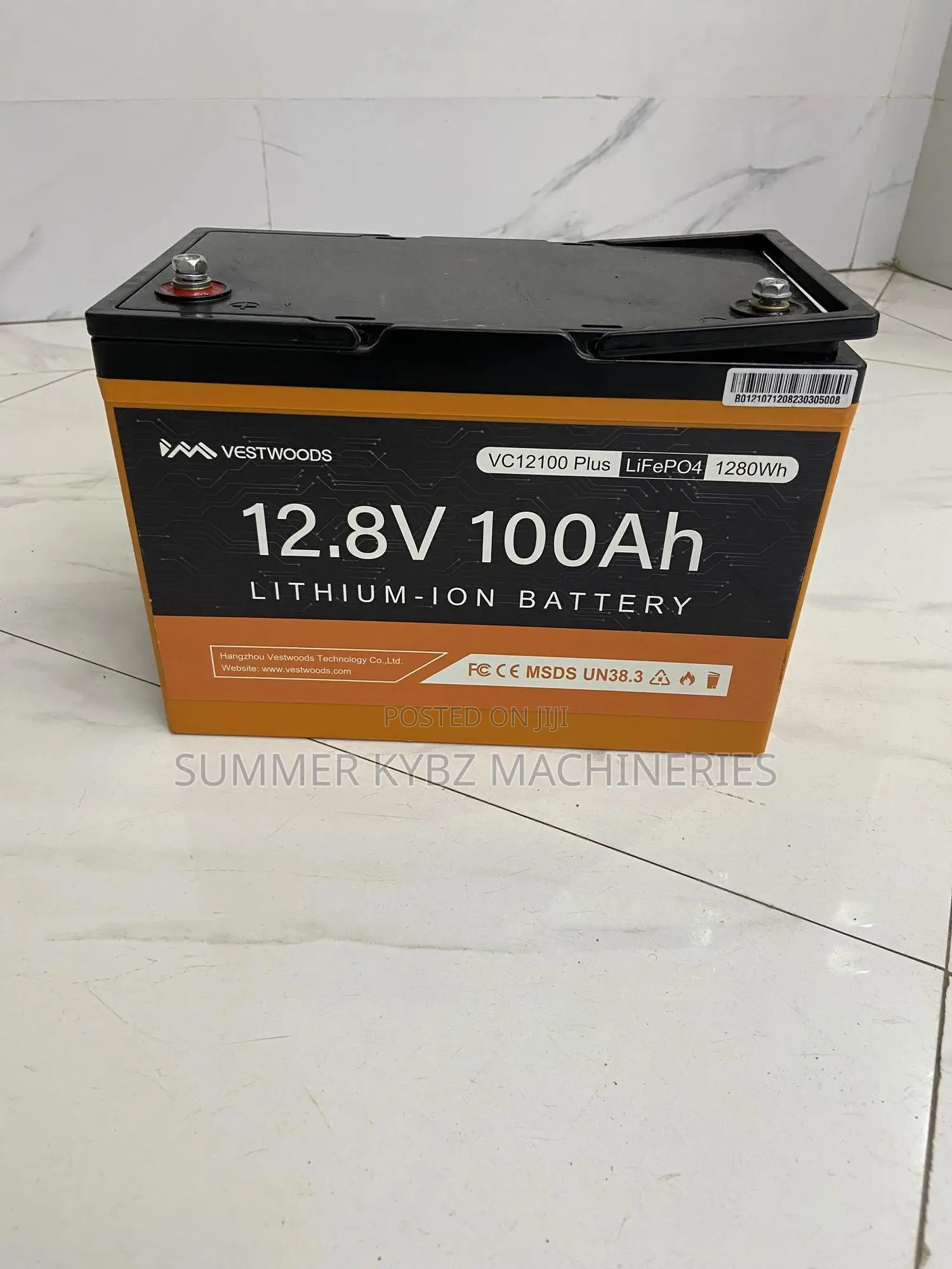 Vestwoods 100ah Lithium Battery