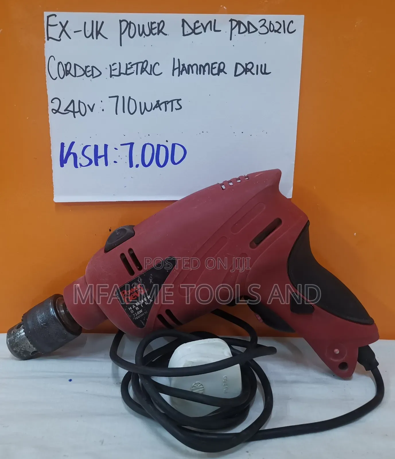 Corded Eletric Hammer Drill