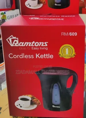 *Ramtons Cordless Kettle 1.7litres Rm609