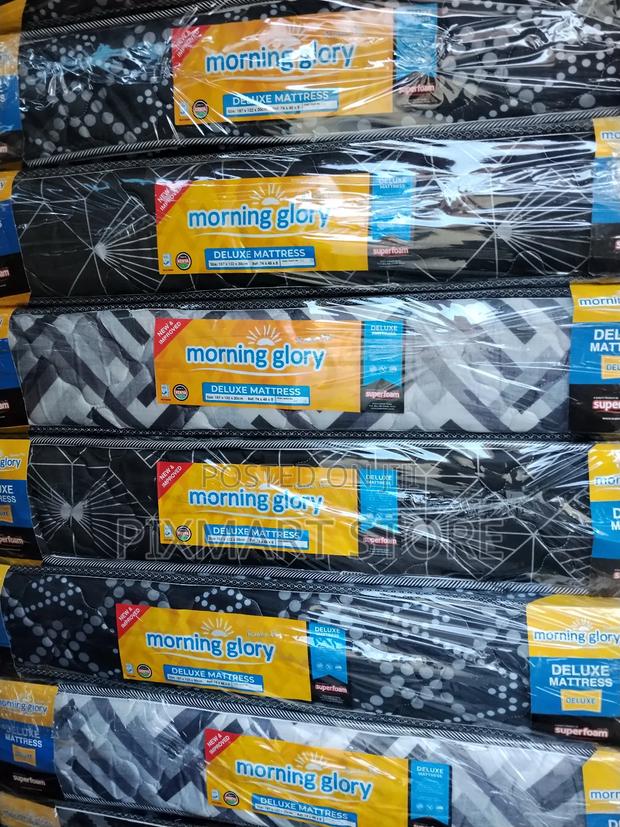 Morning Glory Foam Mattress, 4 by 6, 8 Inches, Plain